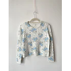 Sweater floral. Talla: S 1
