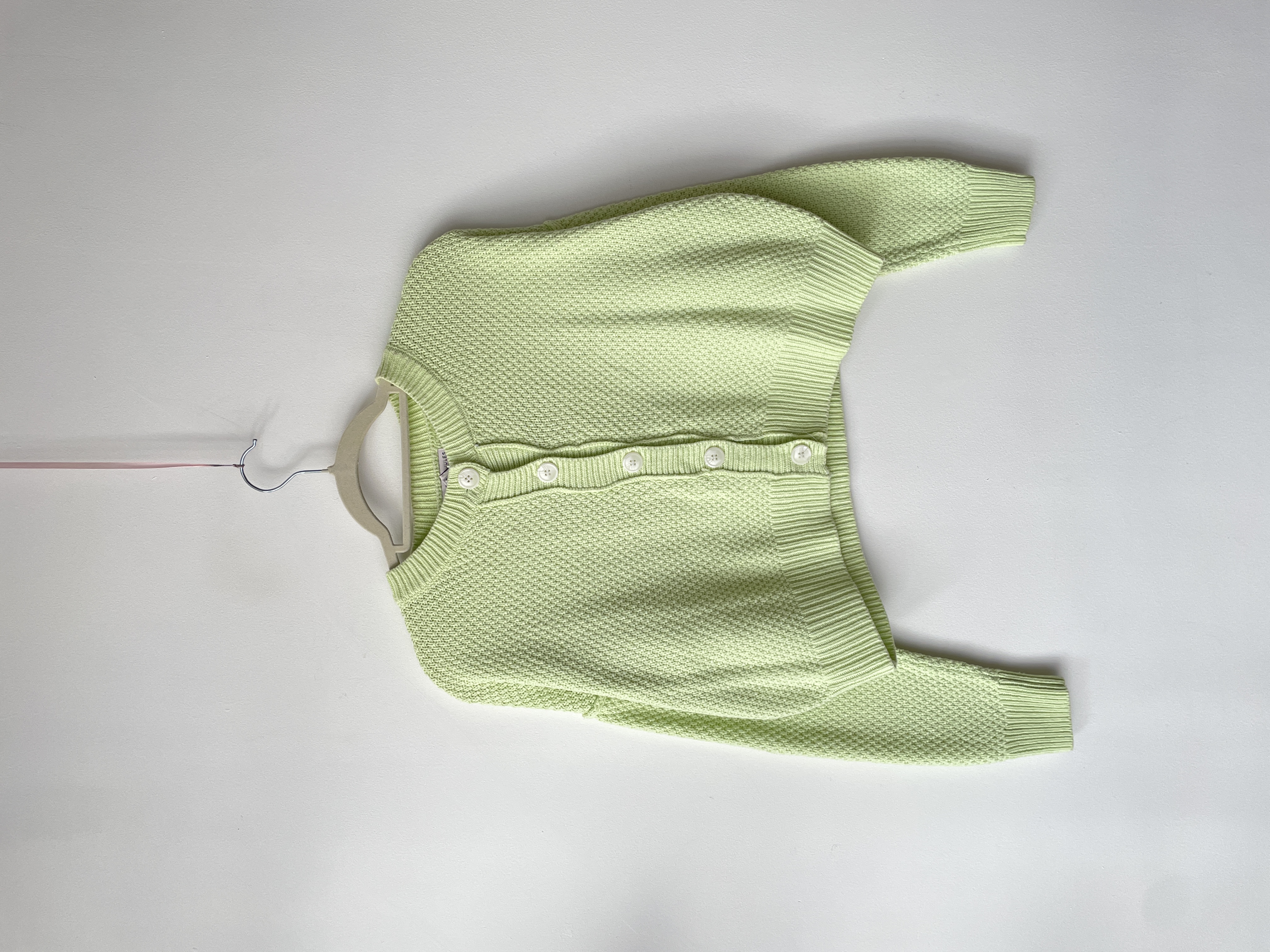 Cárdigan limón. Talla: M 1