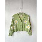 Cárdigan margaritas. Talla: M 1