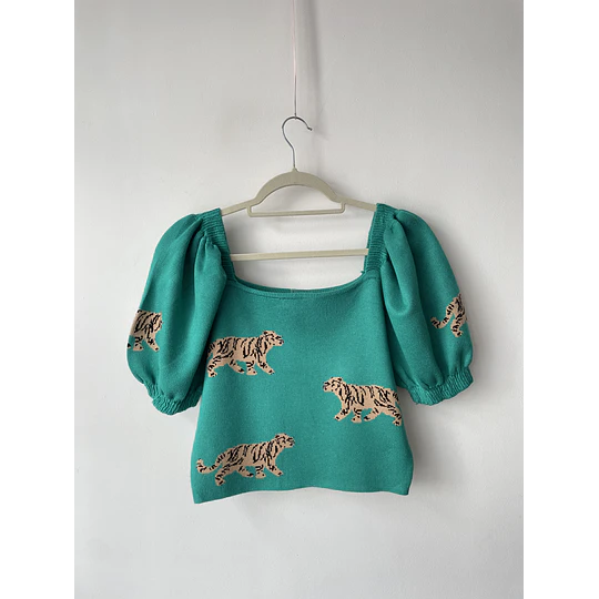 Polera tigres. Talla: M