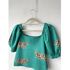 Polera tigres. Talla: M 2