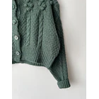 Cárdigan verde. Talla: S 3