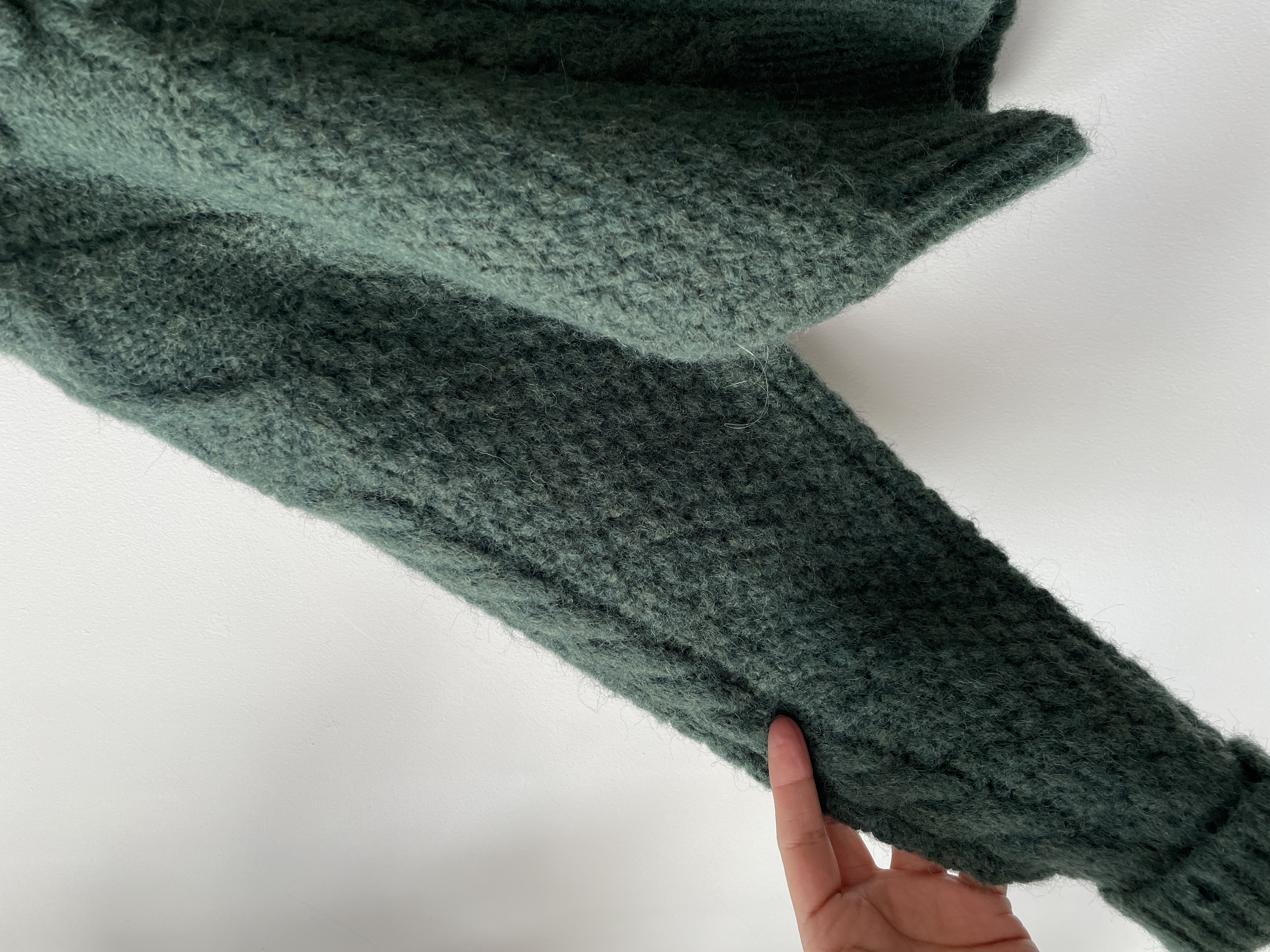 Cárdigan verde. Talla: S 4