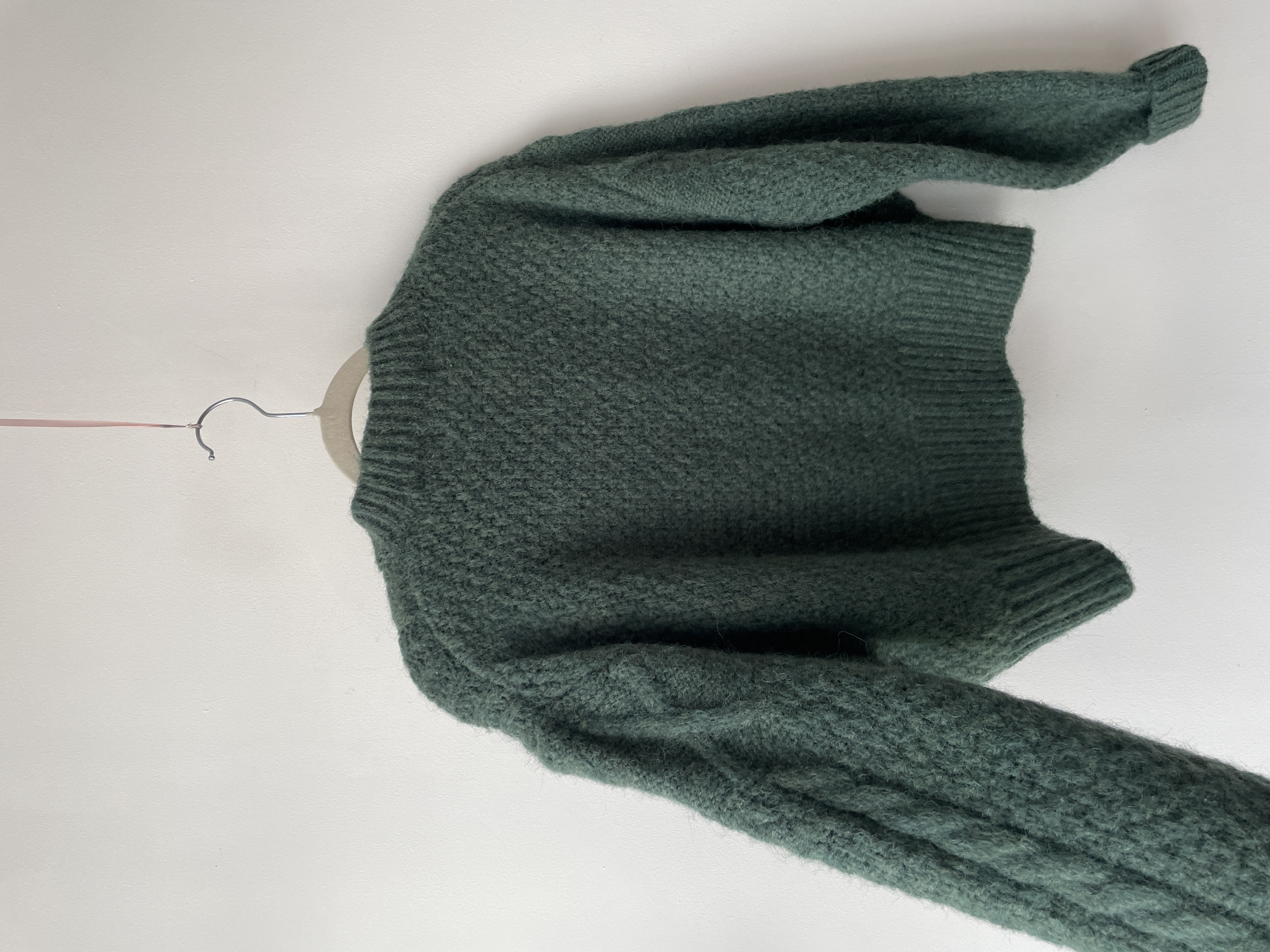 Cárdigan verde. Talla: S 5