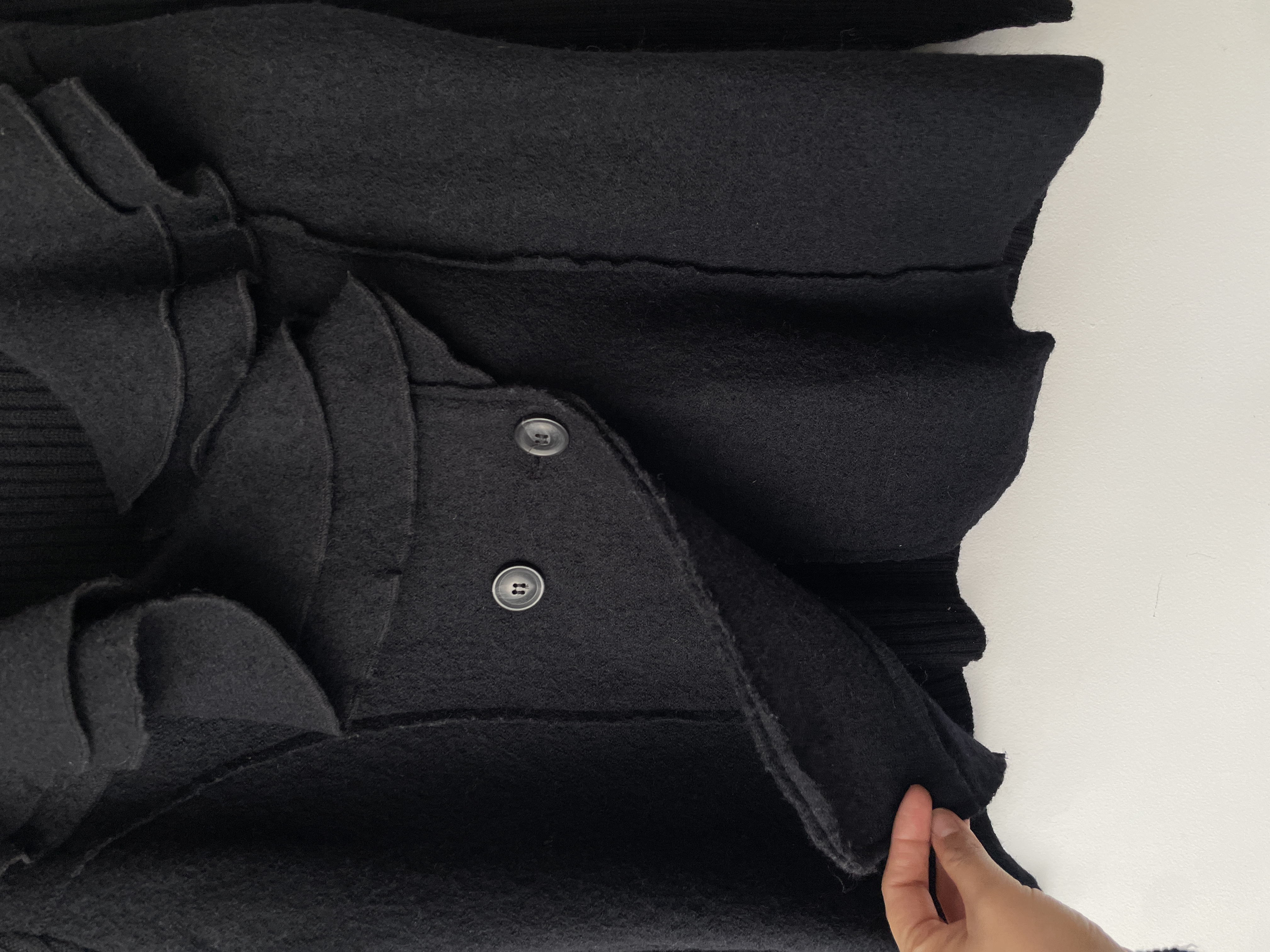 Sweater vuelos Lana. Talla: M 4