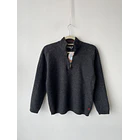 Sweater  gris, lana merino. Talla: M chico (XS/S)  1