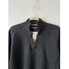 Sweater  gris, lana merino. Talla: M chico (XS/S)  2