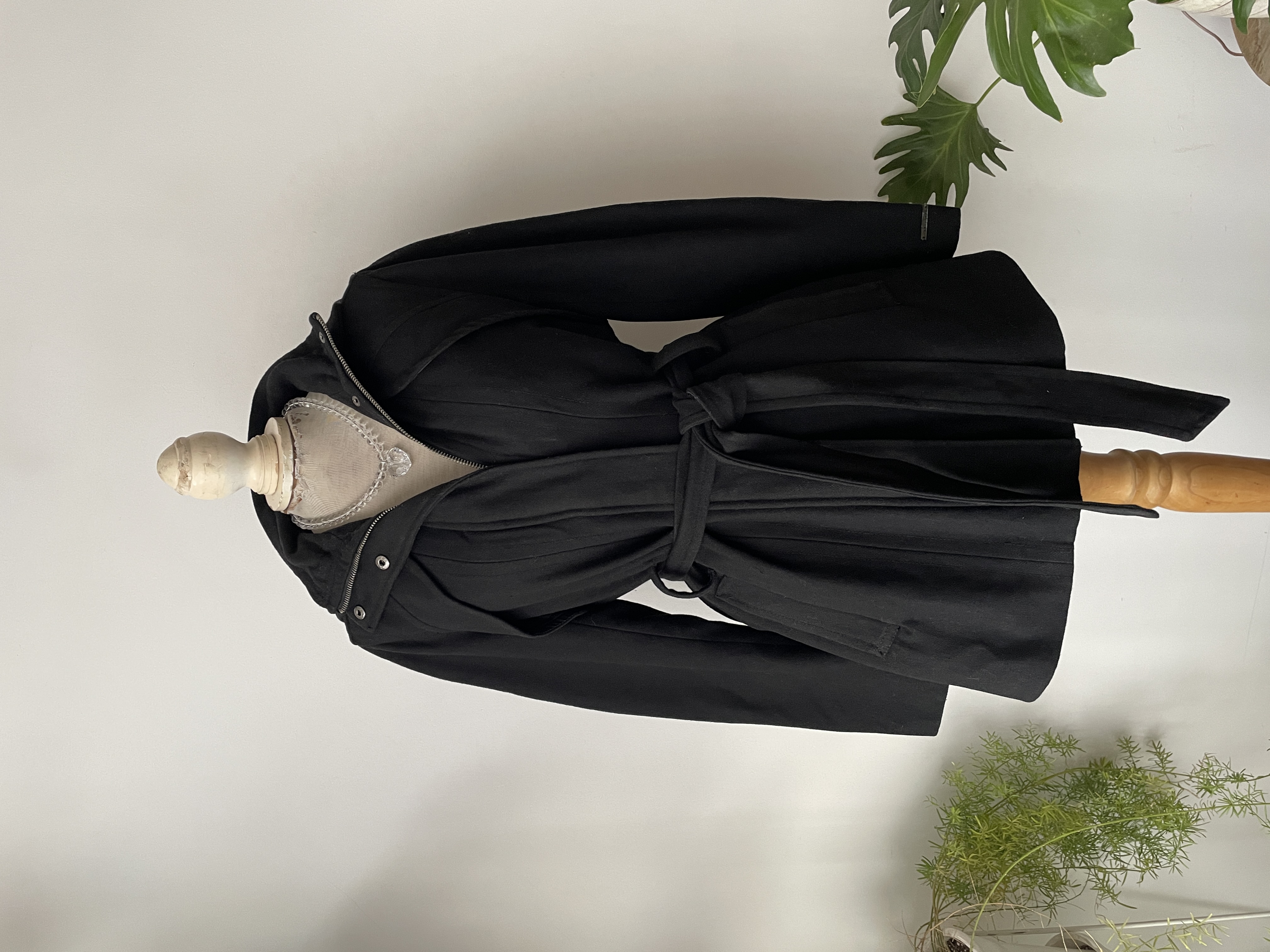 Abrigo negro DKNY. Talla: S 1