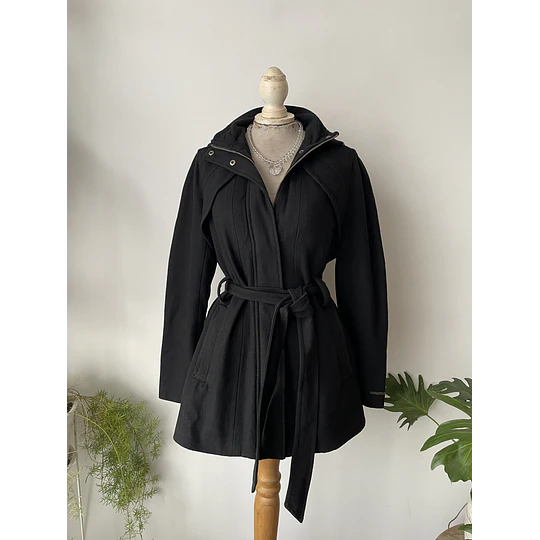 Abrigo negro DKNY. Talla: S