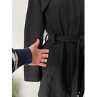 Abrigo negro DKNY. Talla: S 3