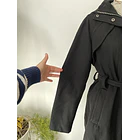 Abrigo negro DKNY. Talla: S 4