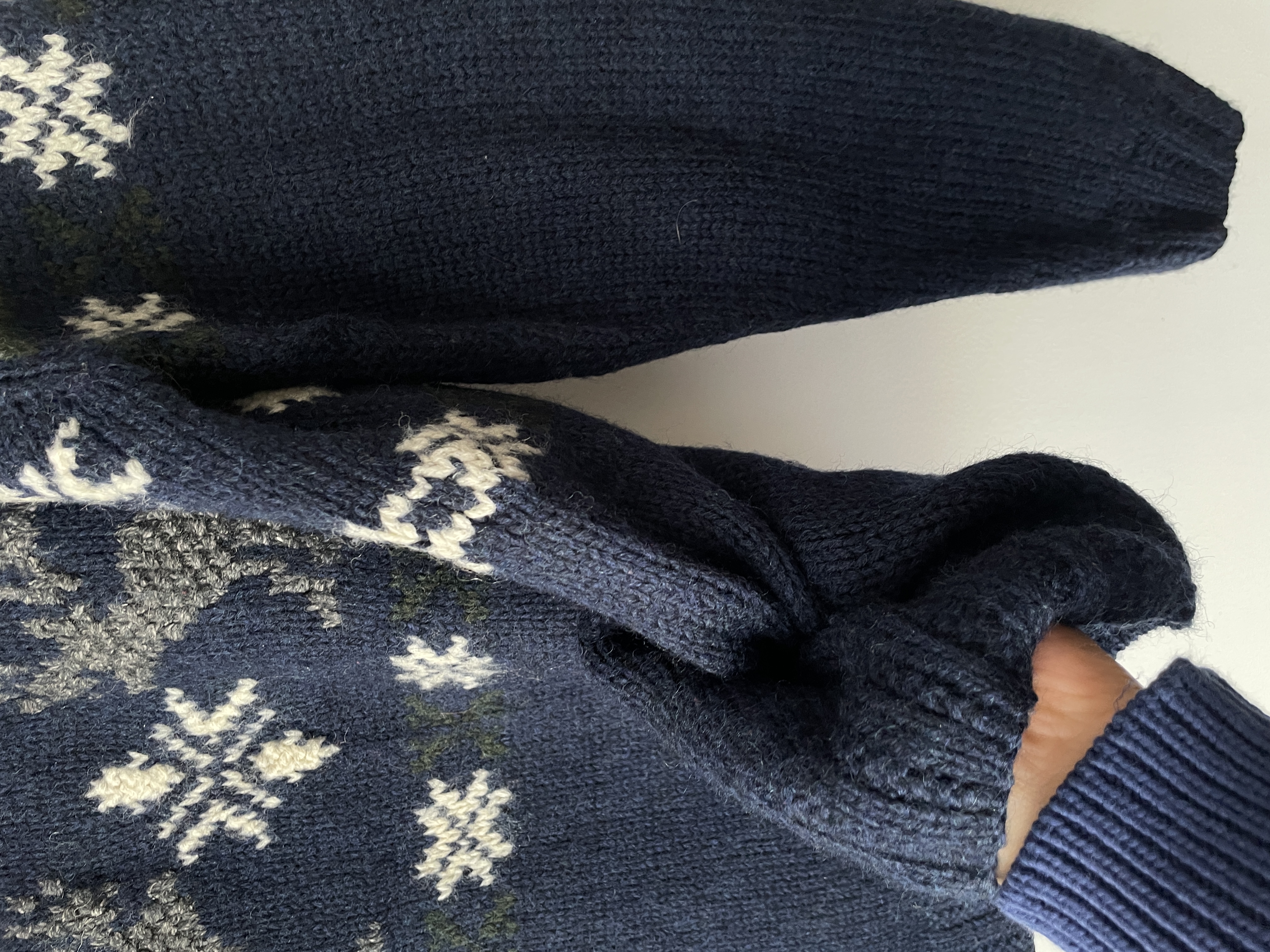 Sweater Nordic Lana. Talla: M 4
