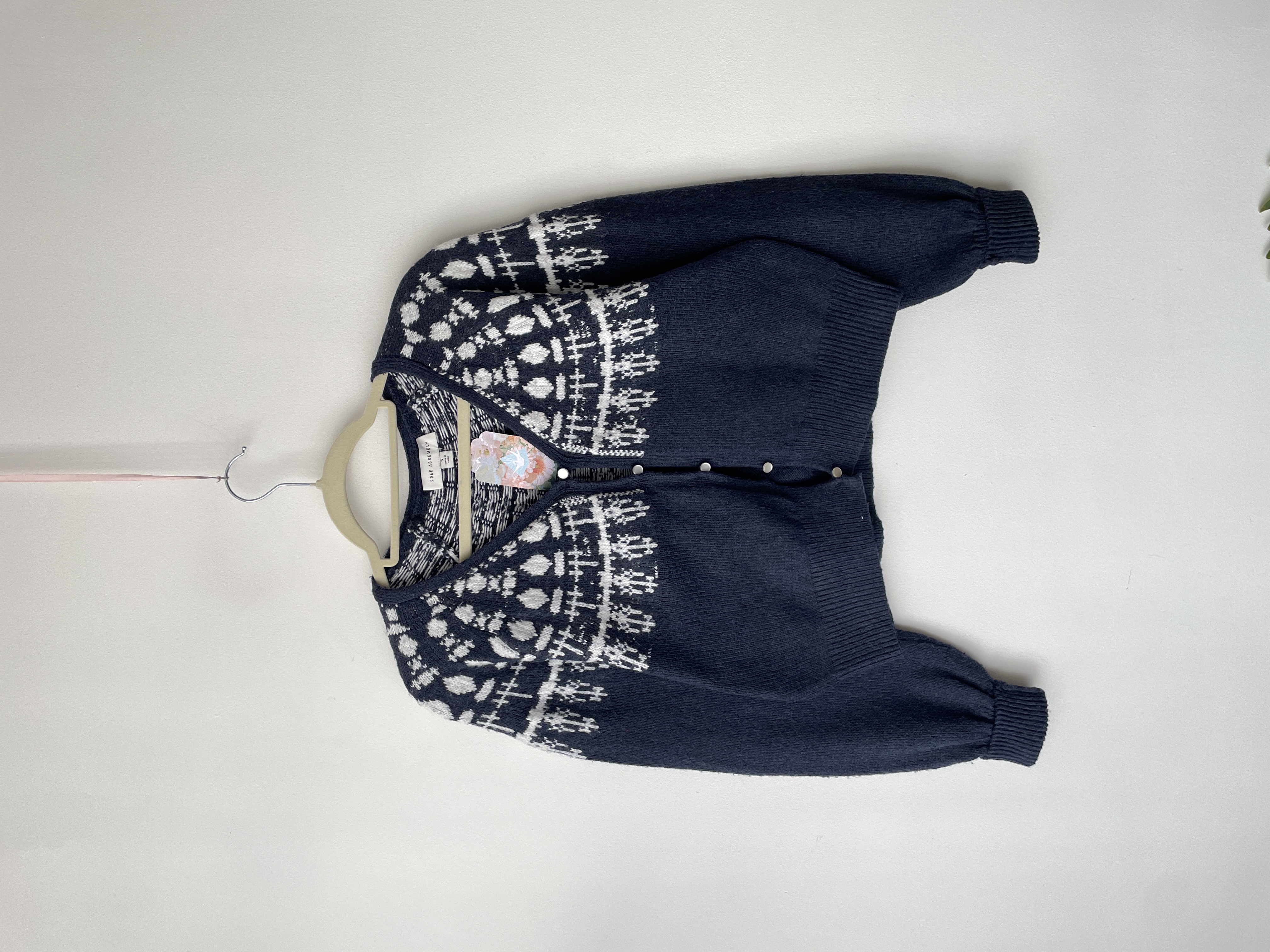 Cárdigan azul. Talla: S oversized 1