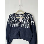 Cárdigan azul. Talla: S oversized 2