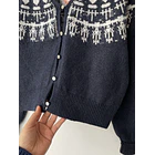 Cárdigan azul. Talla: S oversized 3