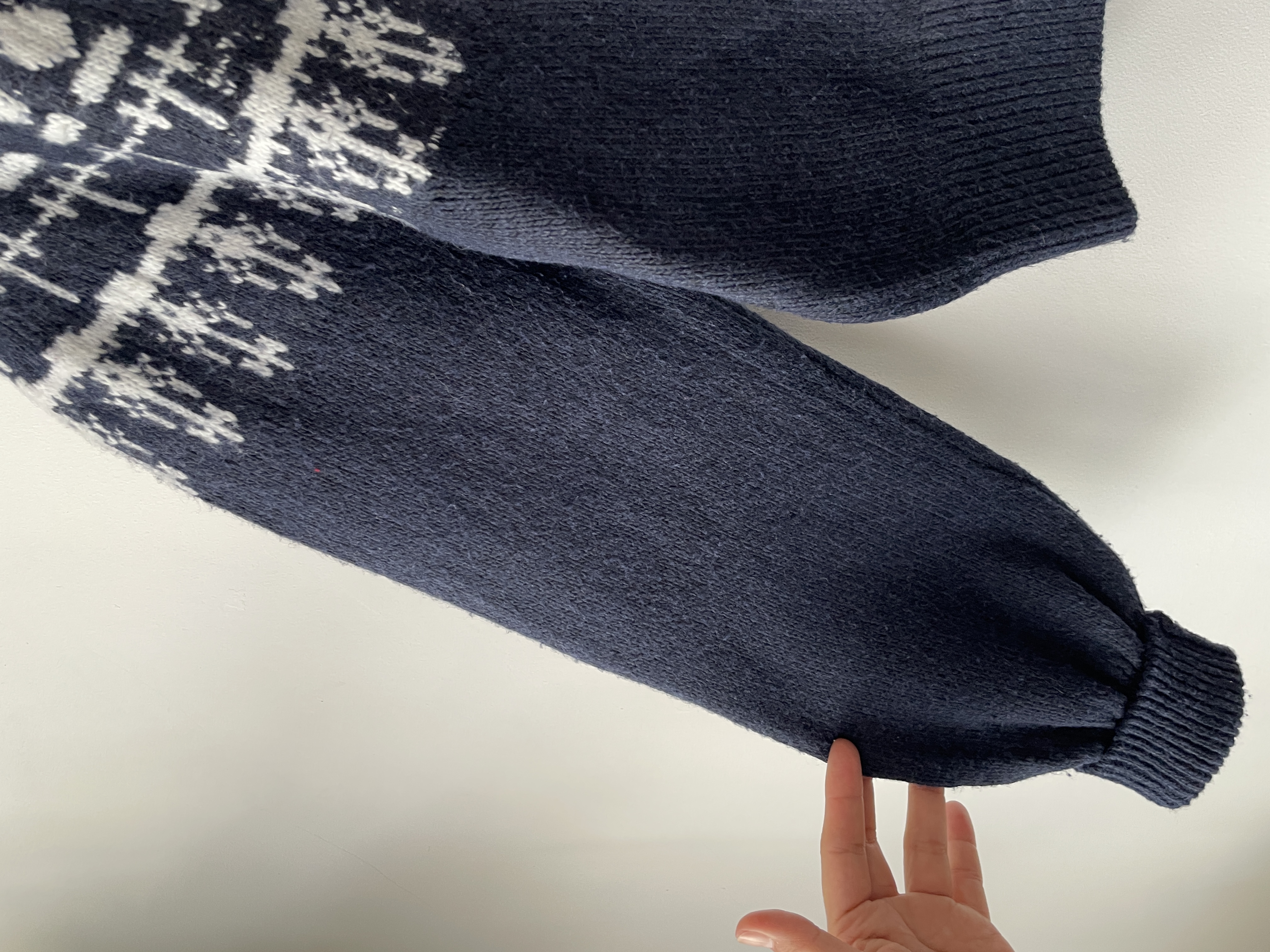 Cárdigan azul. Talla: S oversized 4