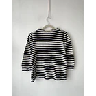 Polera rayada. Talla: L 1