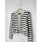Cárdigan navy Algodón y cachemira. Talla: S 2