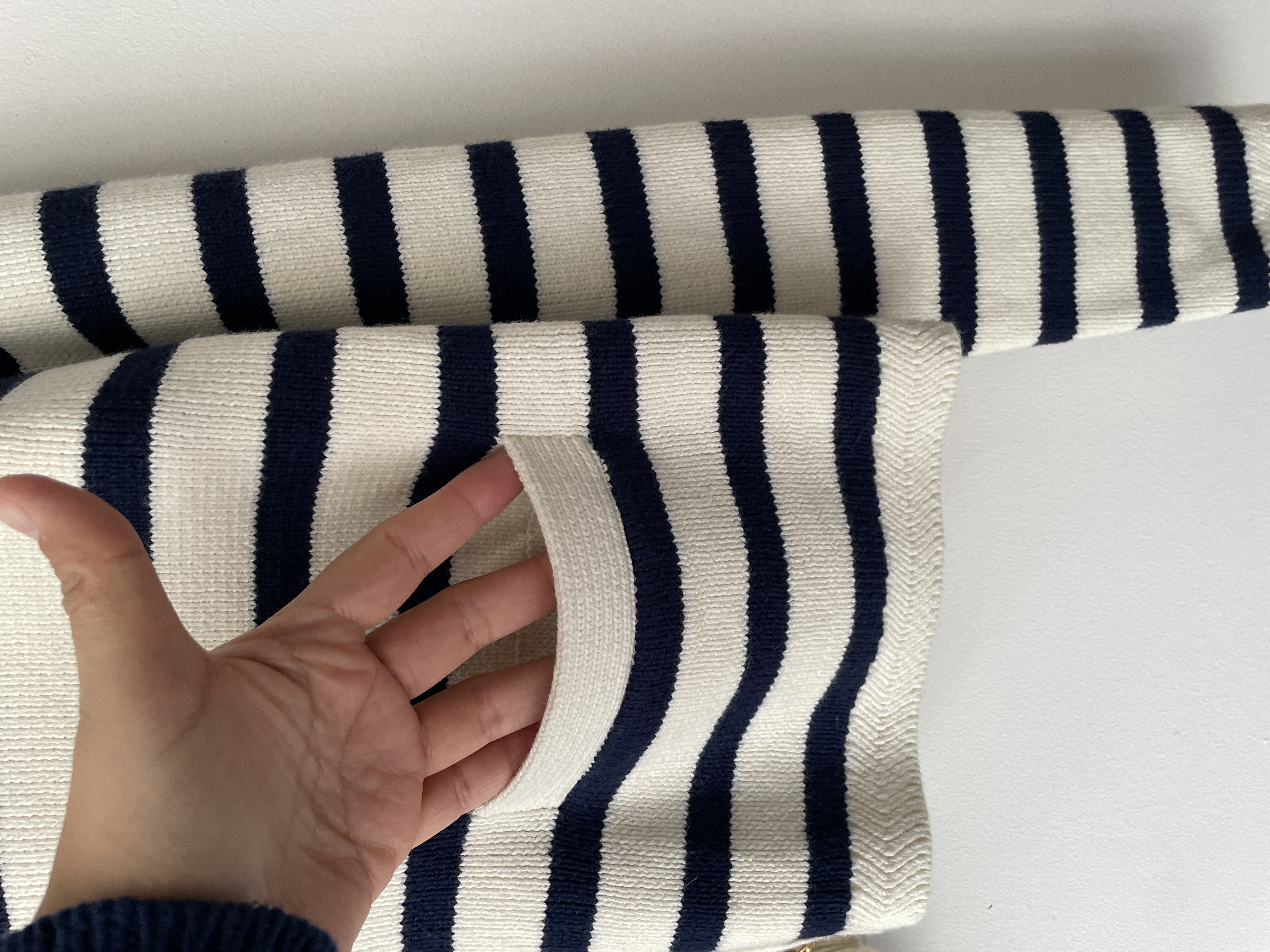 Cárdigan navy Algodón y cachemira. Talla: S 4
