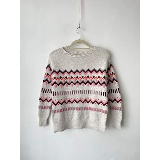 Sweater nordic. Talla: XXS holgado (S)