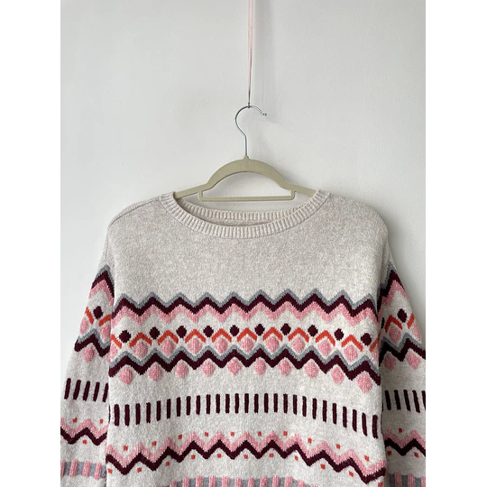 Sweater nordic. Talla: XXS holgado (S)