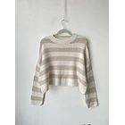 Sweater rayado. Talla: S oversized (M) 1