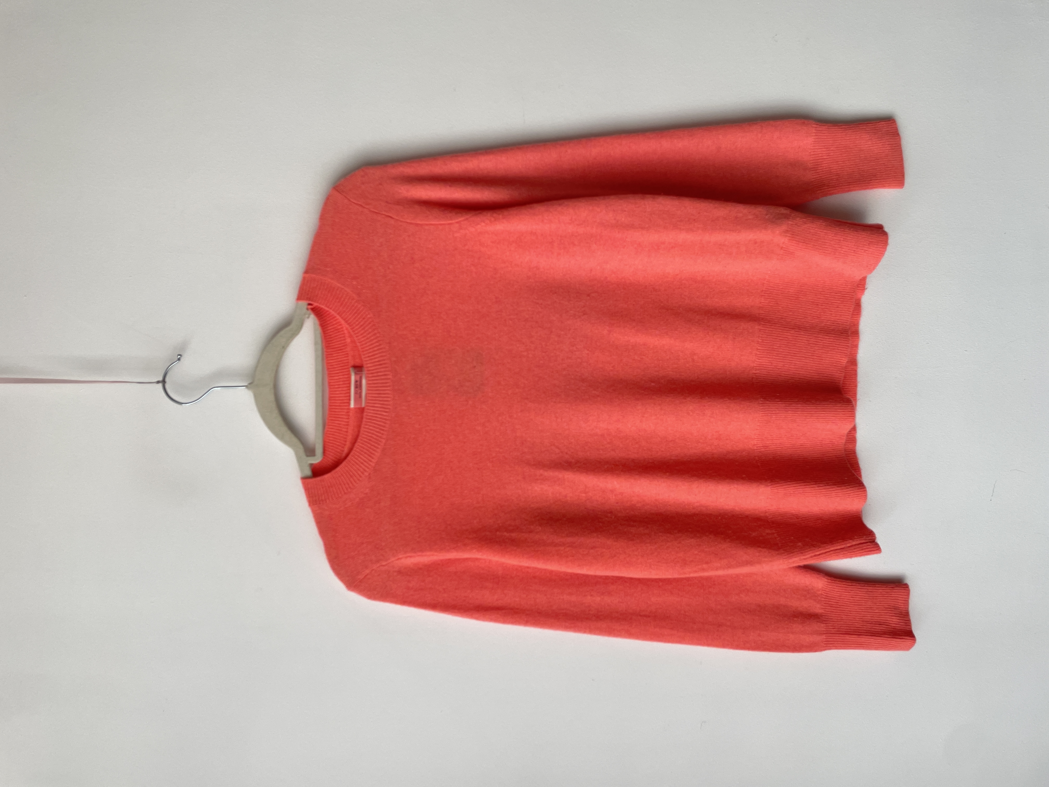 Sweater cachemira naranja. Talla: XS 1