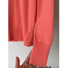 Sweater cachemira naranja. Talla: XS 3