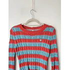 Sweater rayado. Talla: M ajustado 2