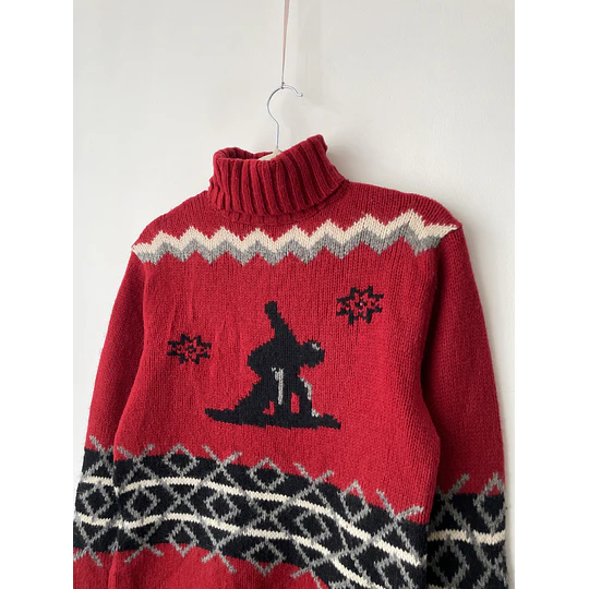Sweater lana cordero. Talla: S