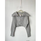 Cárdigan gris. Talla: M 1