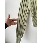 Cárdigan verde Lana. Talla: S 3