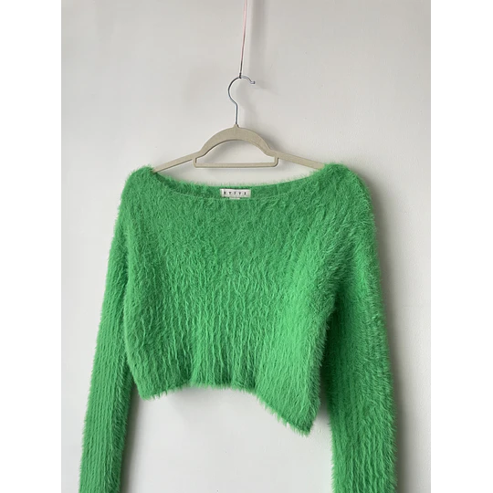 Sweater felpudo. Talla: M Ajustado