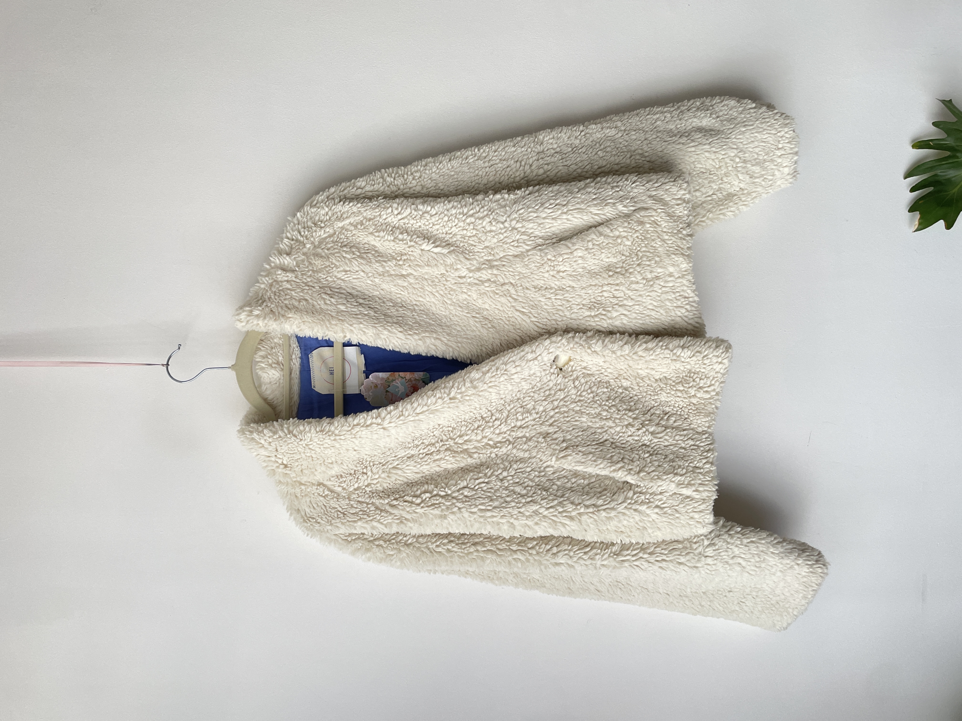 Felpudo blanco. Talla: L oversized (XL+) 1