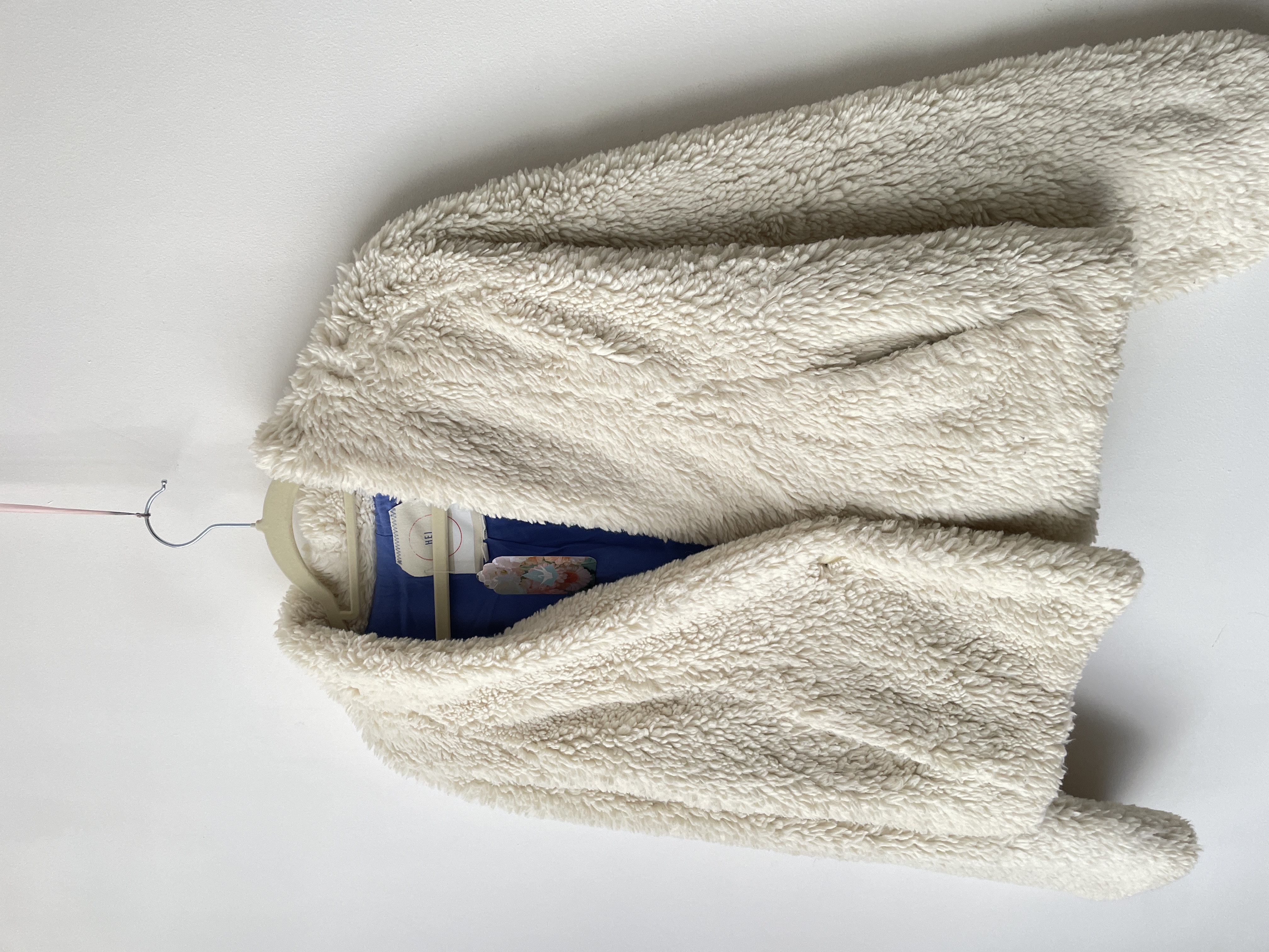Felpudo blanco. Talla: L oversized (XL+) 2