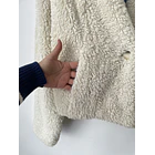 Felpudo blanco. Talla: L oversized (XL+) 3