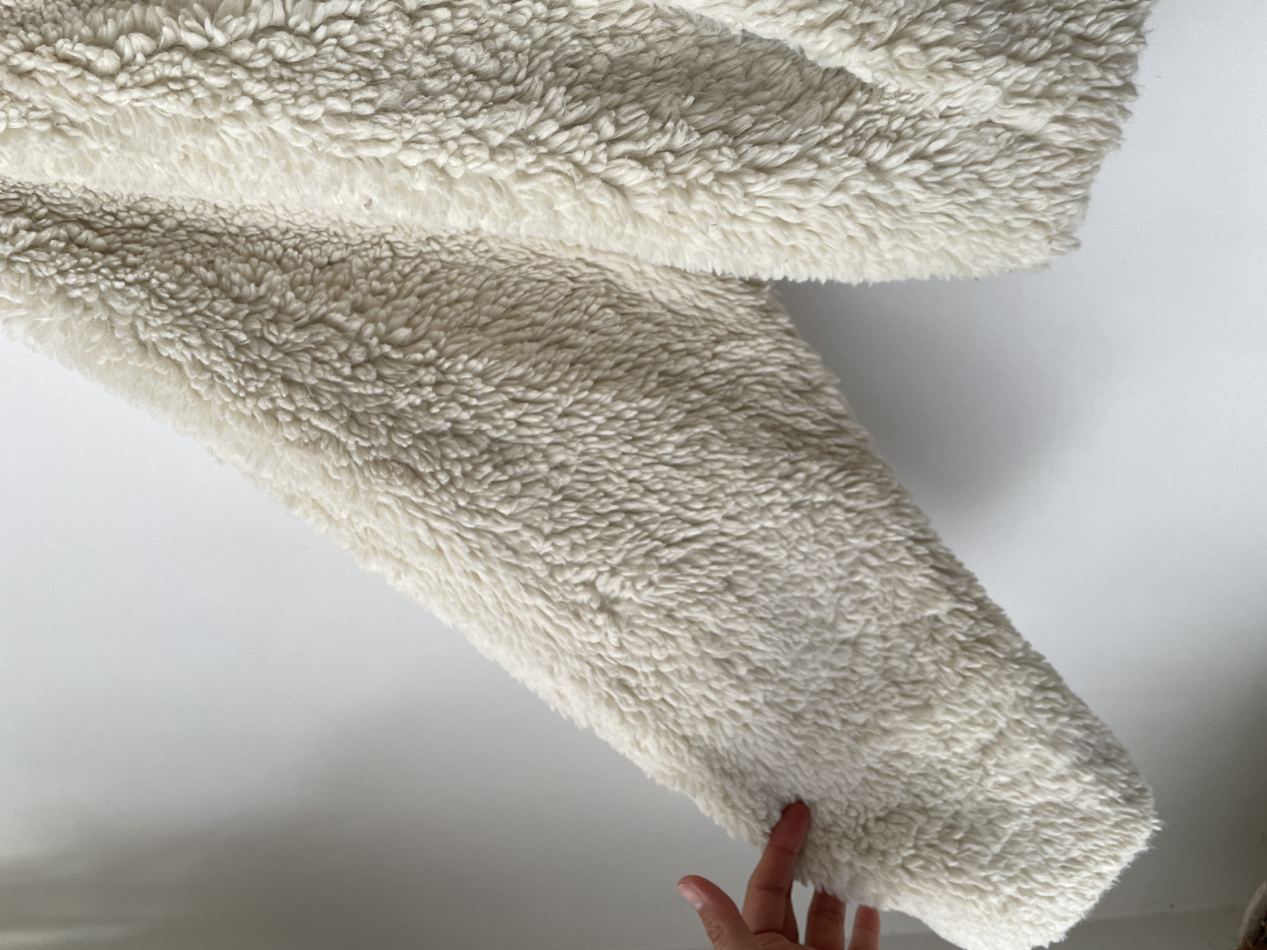 Felpudo blanco. Talla: L oversized (XL+) 4