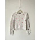 Sweater corazones. Talla: M 1