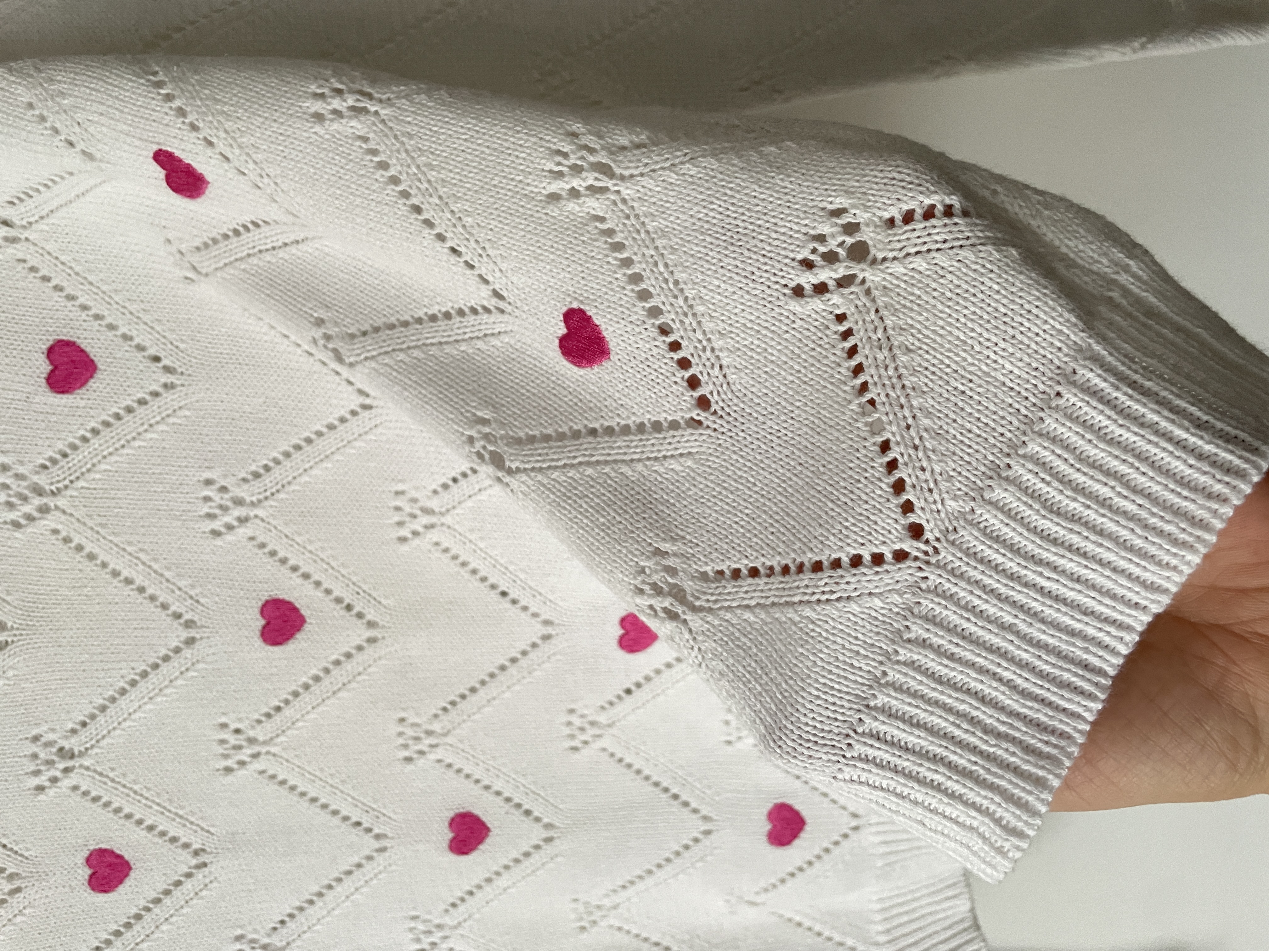 Sweater corazones. Talla: M 4