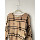 Sweater tartán. Talla: XS 2