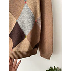 Sweater rombo. Talla: L 3