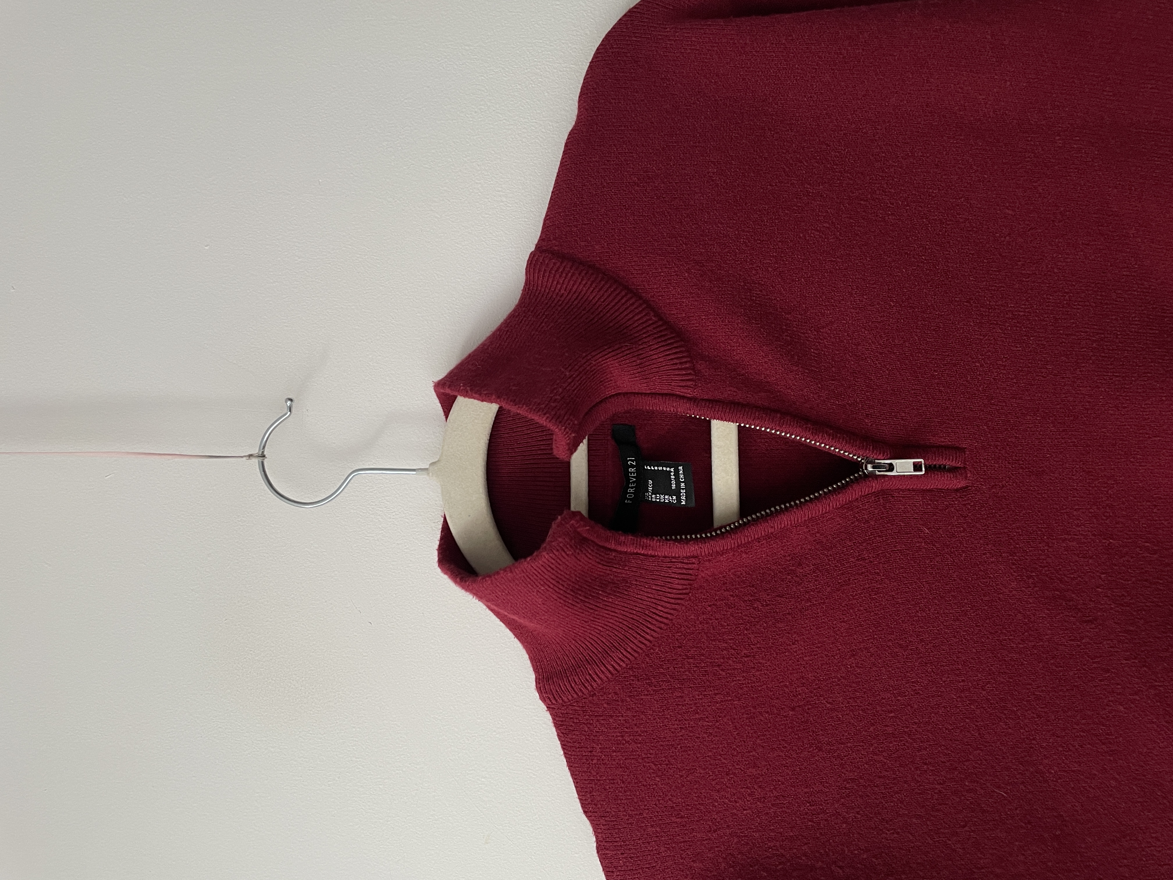 Sweater cierre. Talla: S oversized 2