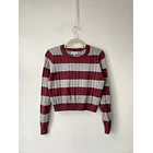 Sweater líneas. Talla: M 1