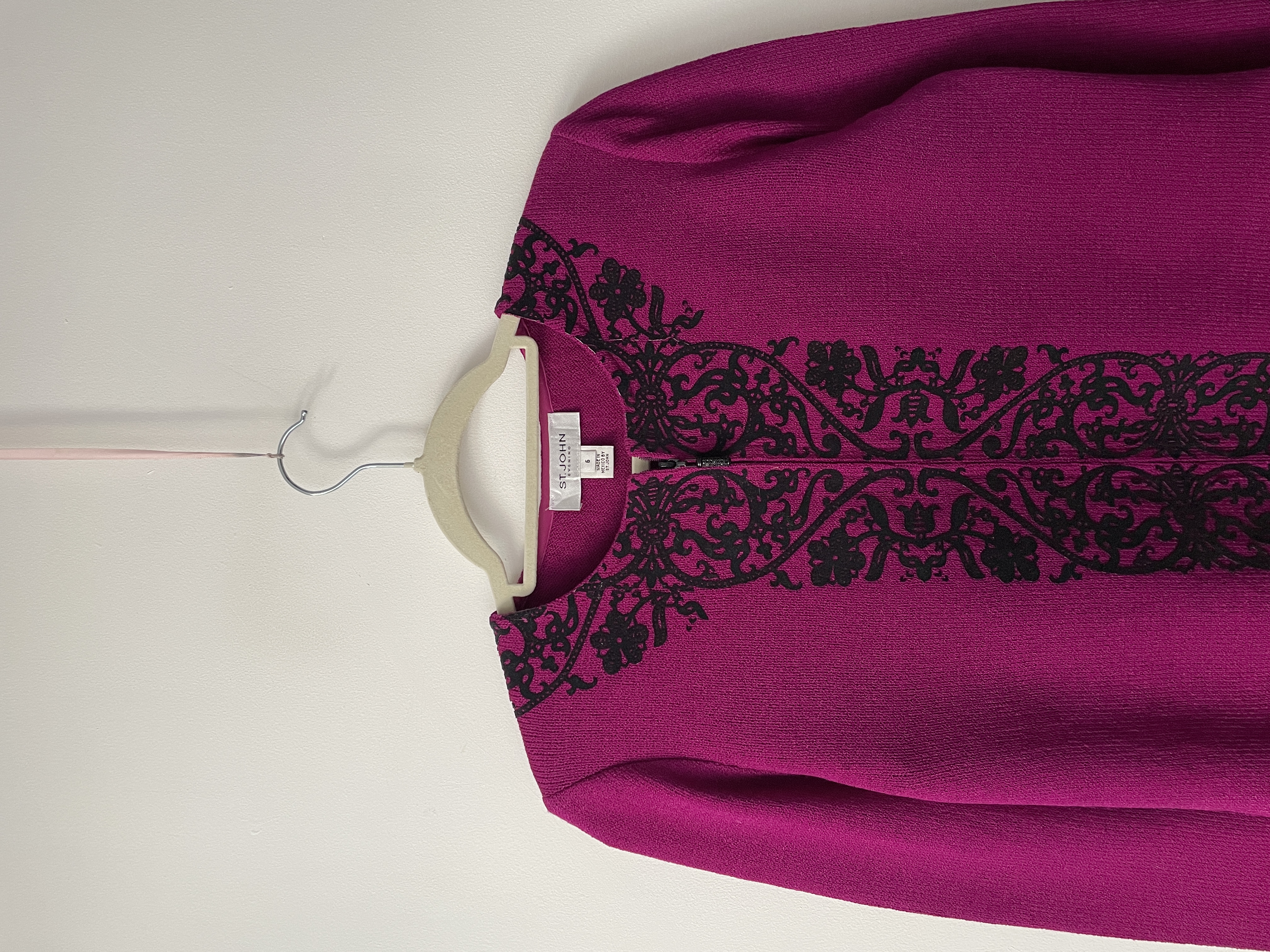 Cárdigan ornamental. Talla: 6 (S/M) 3