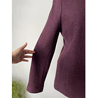 Abrigo ciruela. Talla: 8 (M) 4