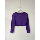 Sweater calado. Talla: L chico (M) 1