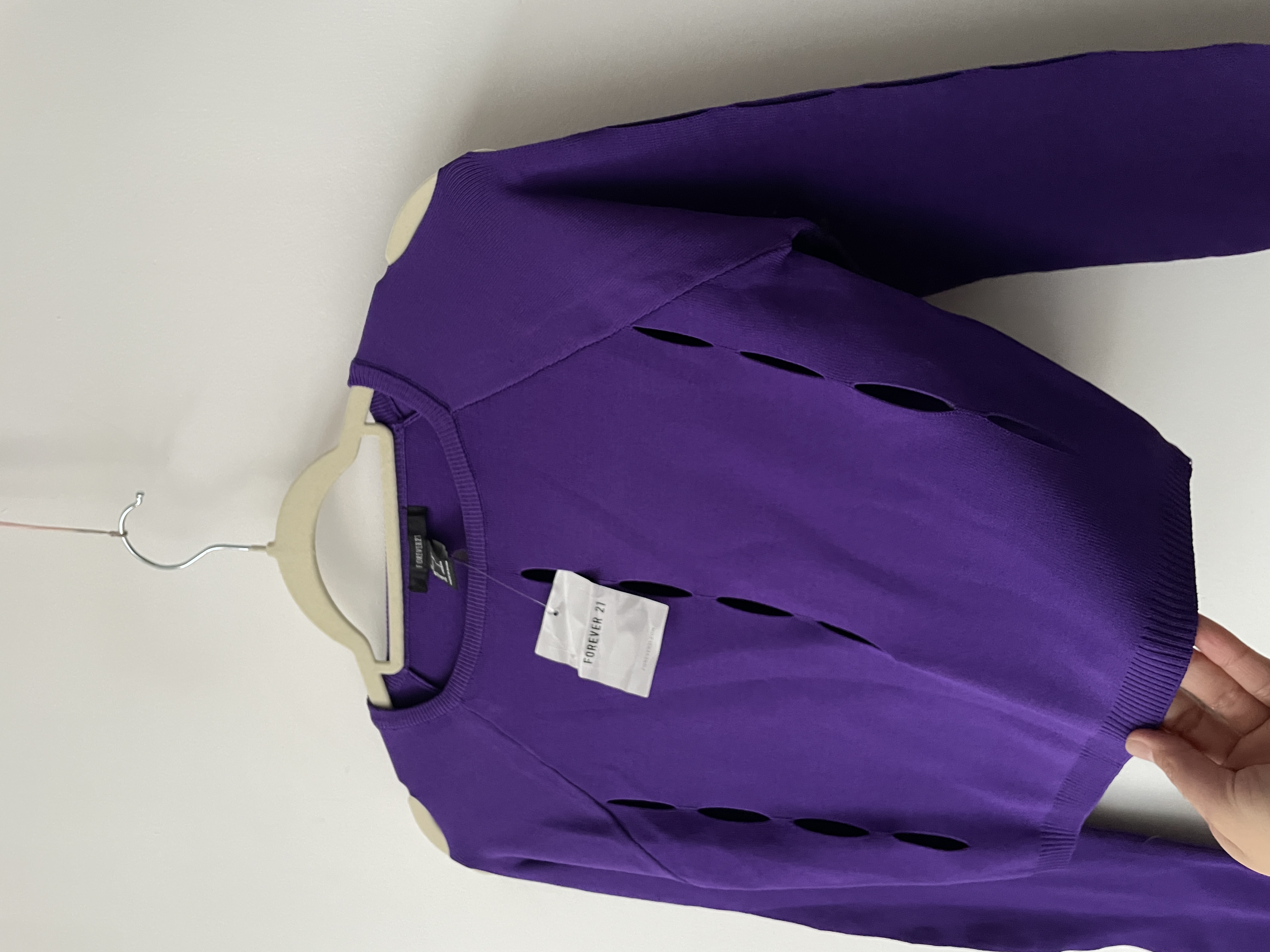 Sweater calado. Talla: L chico (M) 2