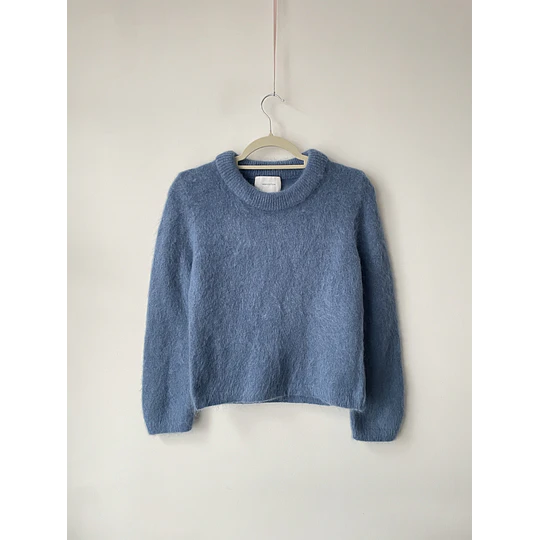 Sweater mohair y lana. Talla: s