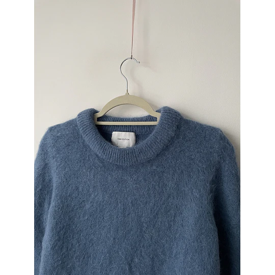 Sweater mohair y lana. Talla: s