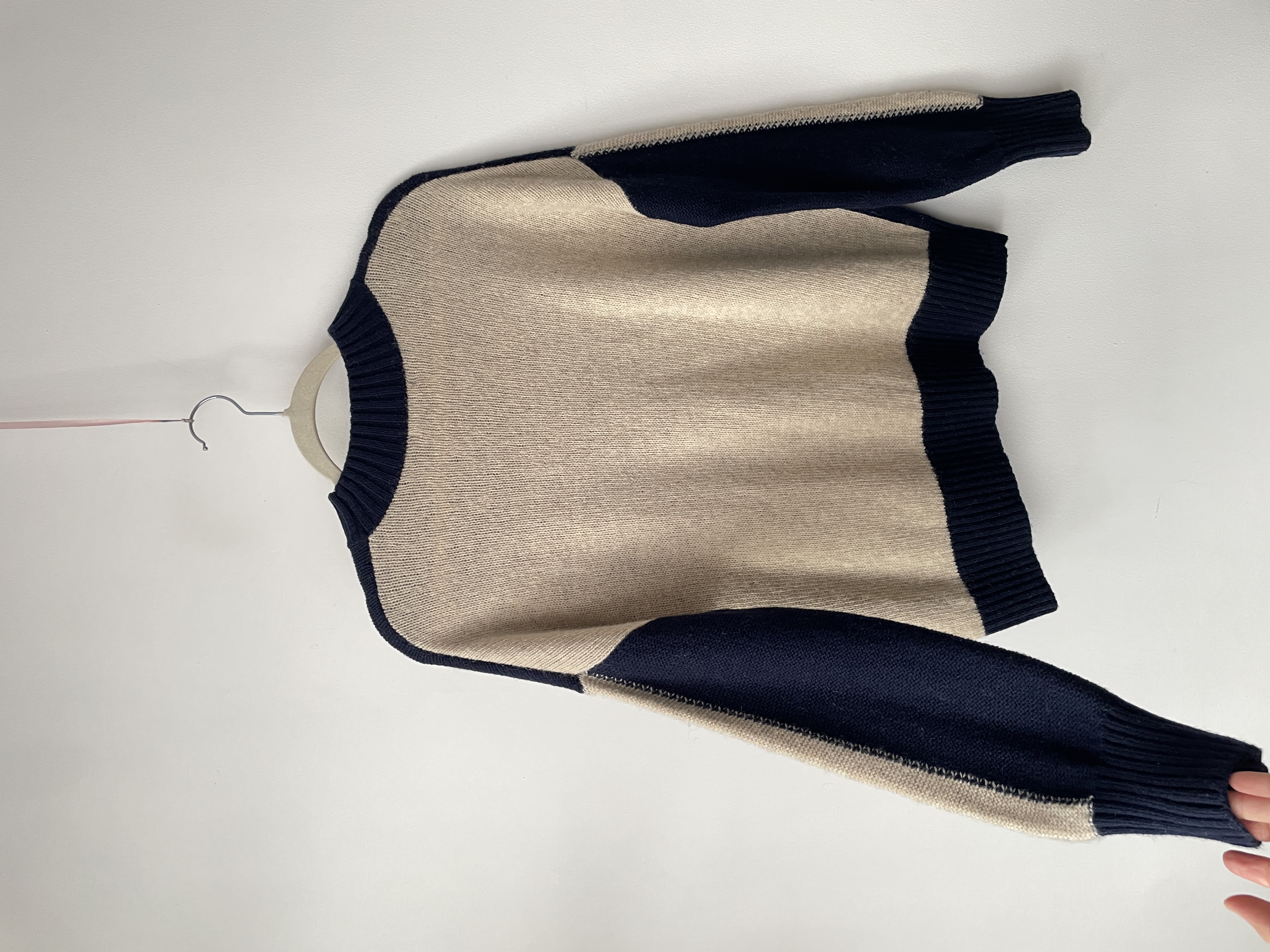 Sweater lana y algodón. Talla: M 4